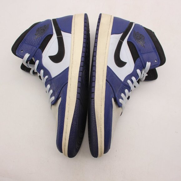 Nike Air Jordan Men's 12 Deep Royal Blue Leather Athletic Sneakers 852542-400 - Picture 8 of 10